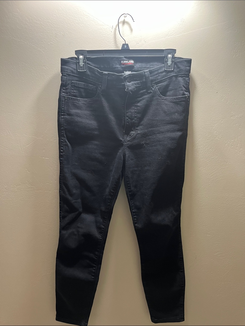 Kirkland Signature Men's Black Slim Jeans